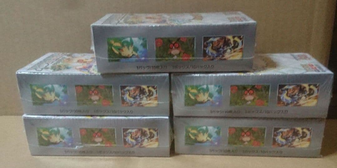 ポケモンカードゲーム テラスタルフェスex シュリンク付き 5BOX