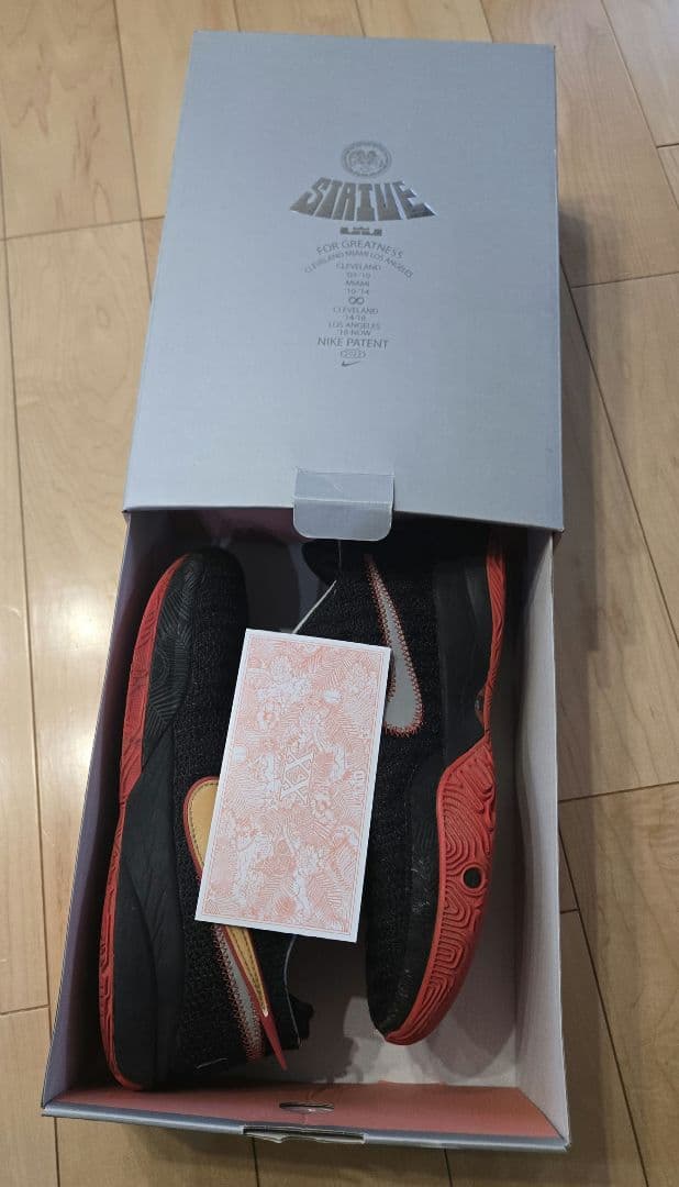 NIKEレブロン20マイアミヒート　26.5cm