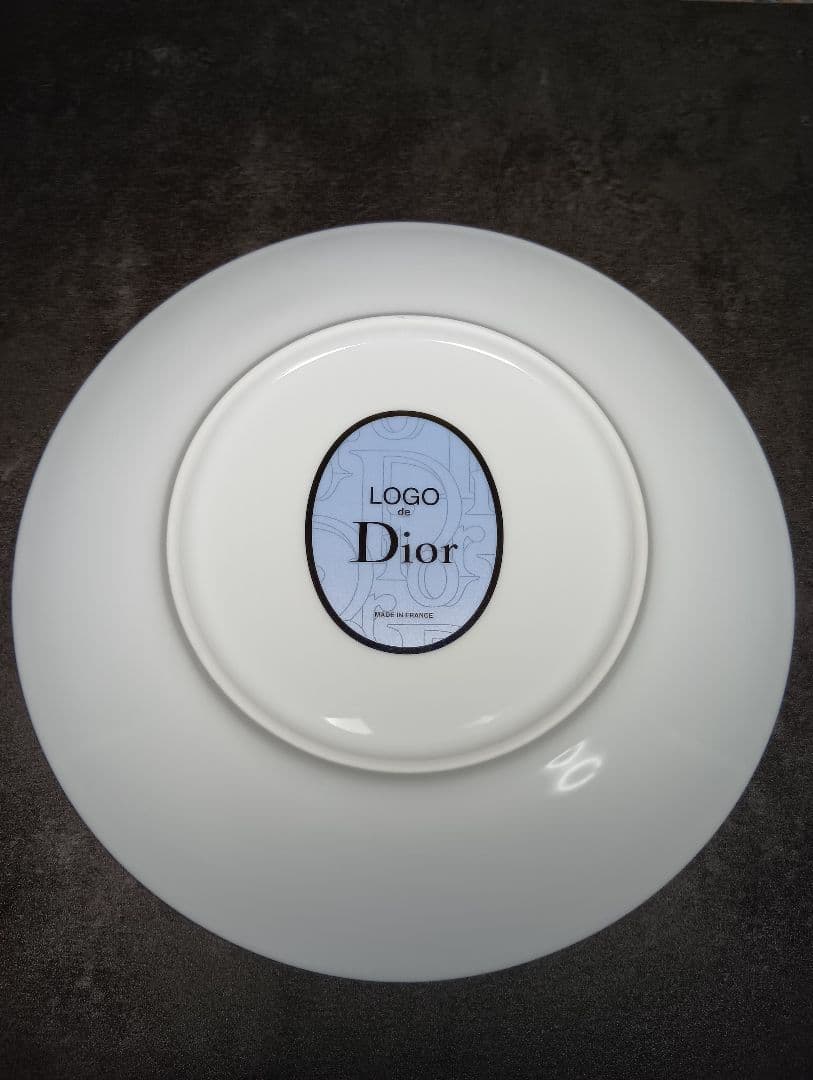 ディオール Dior プレート 皿 21cm Logo de Dior 希少品