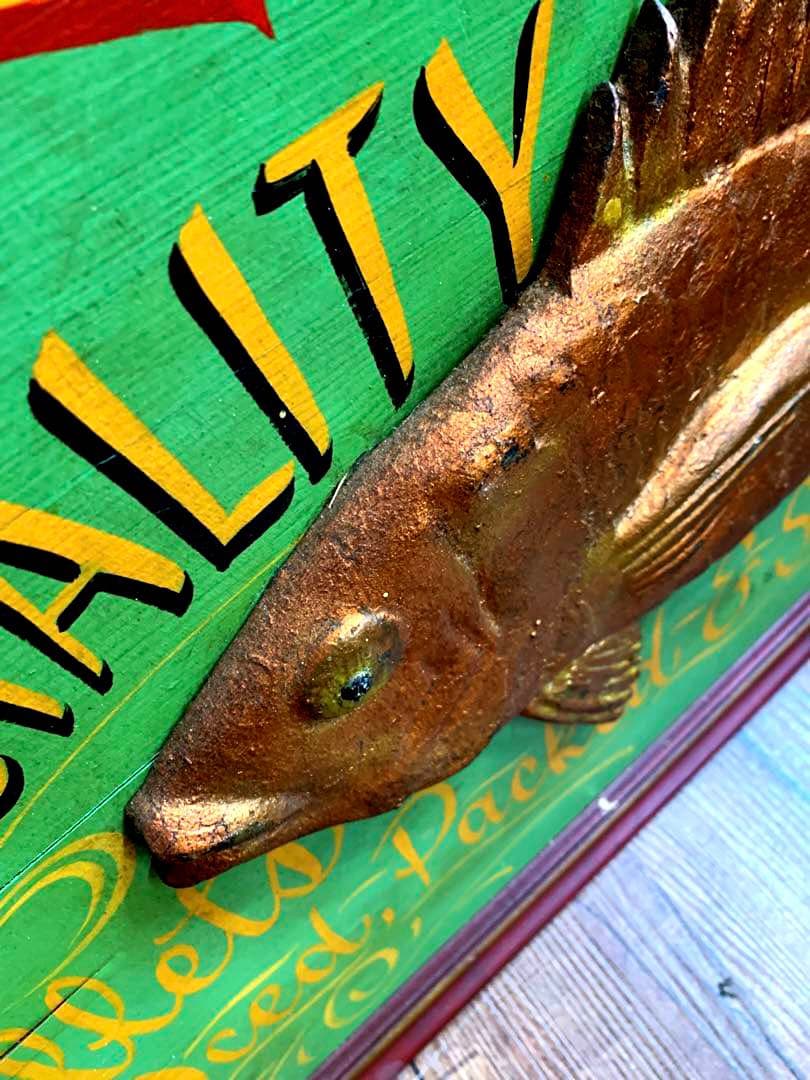 ヴィンテージ　ウッドサイン