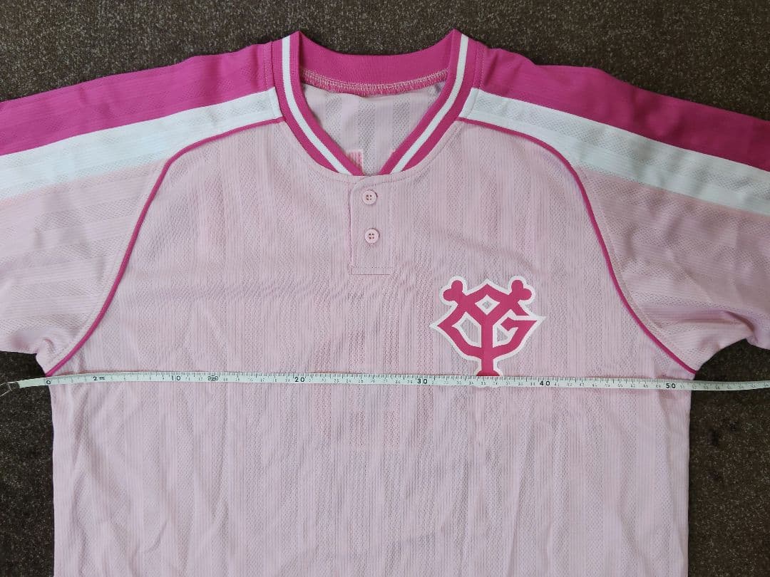 読売ジャイアンツ ユニフォーム 応援Tシャツ 坂本勇人 ヘンリーネック ピンク