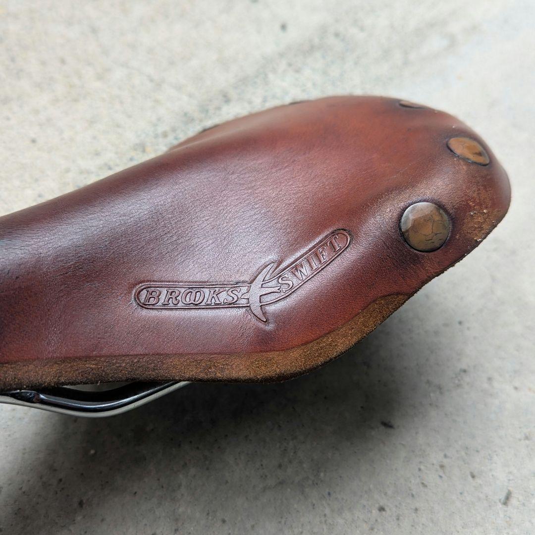 BROOKS SWIFT Chrome /ブルックス スイフト レザーサドル 革