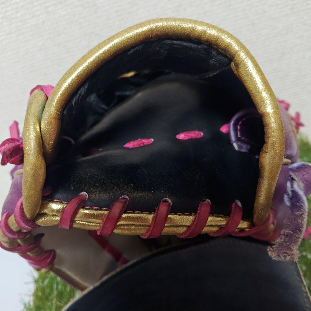 ノーブランド 軟式 スペシャル オーダー 内野手兼投手 グローブ 野球