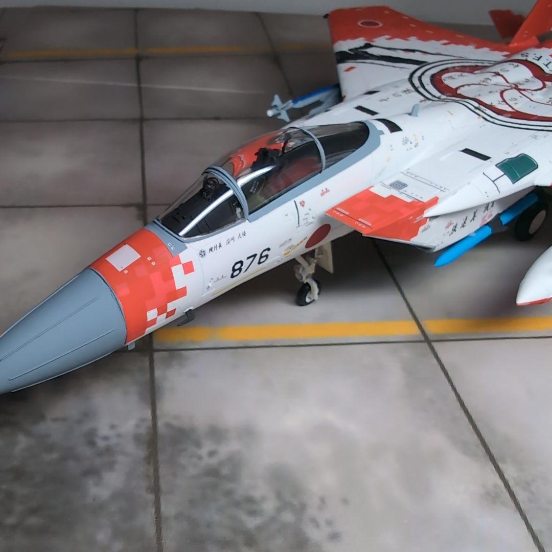 プラッツ製F-15J 305SQ　40thAnniversary　 梅組　完成品