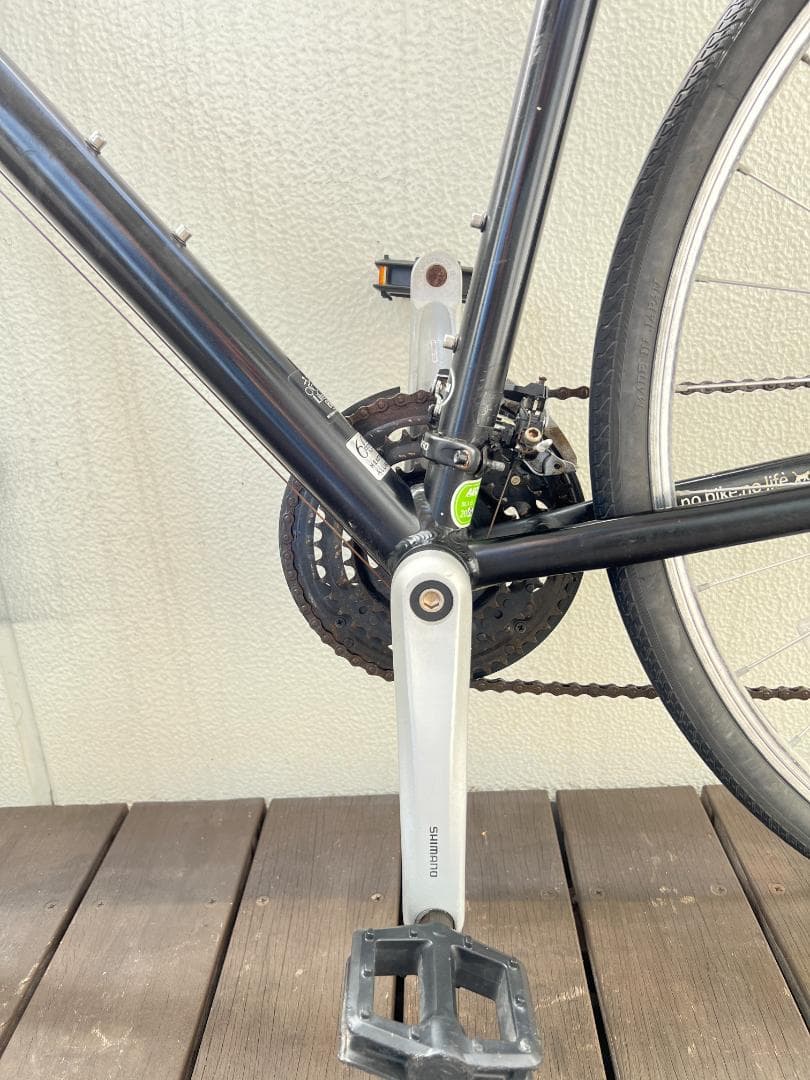 日本ブランド シェファードシティライトウェイクロスバイク700C24段　引取専用