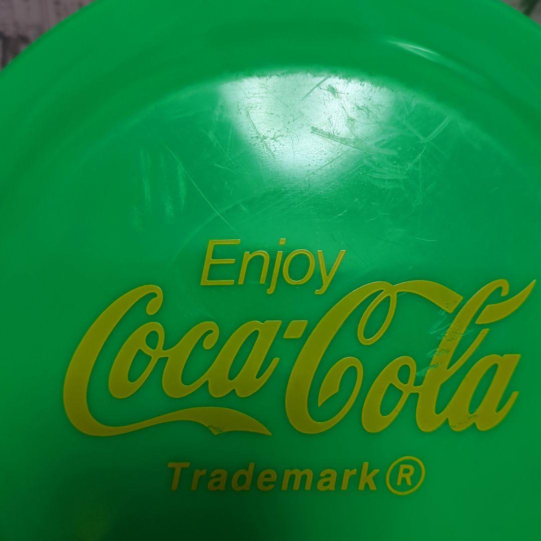 Coca-Cola フリスビー 緑色　ＵＳＡ製