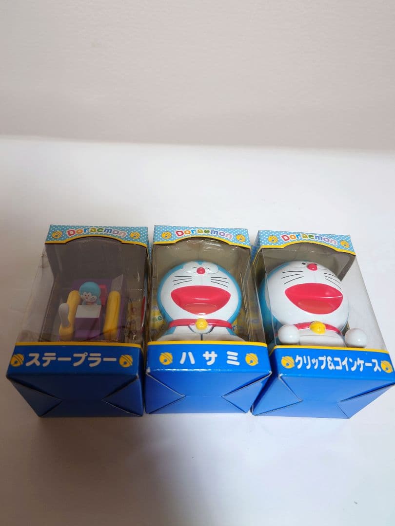 【激レア】ドラえもん　マスコット文具シリーズ　３種