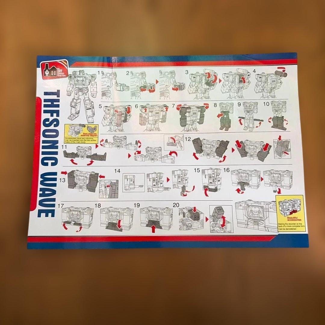 非正規品 トランスフォーマー マスターピース MP-13 サウンドウェーブセット
