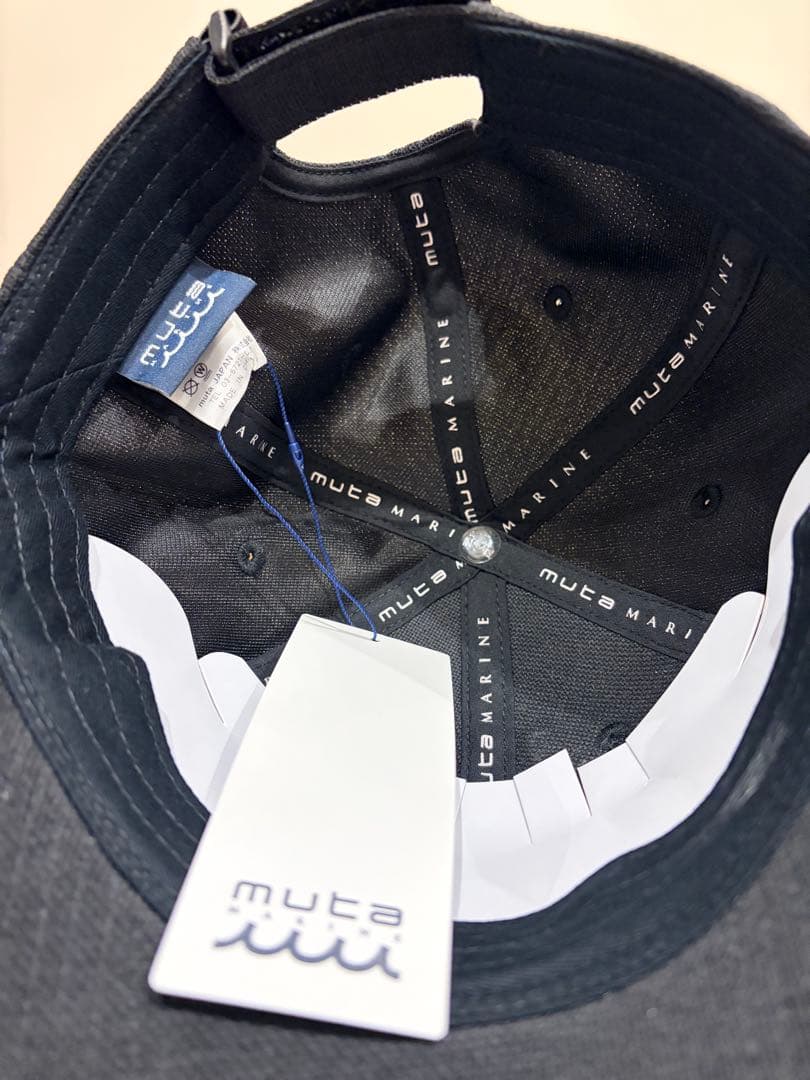 muta ムータ　沖縄限定　キャップ　ブラック
