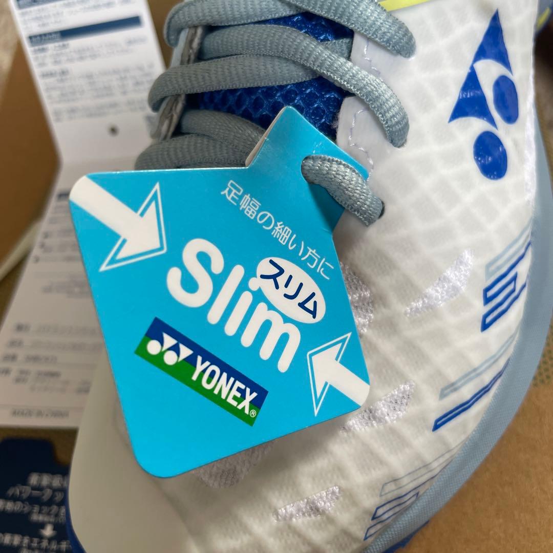 バドミントンシューズYONEX 22cmパワークッションカスケードアクセルスリム