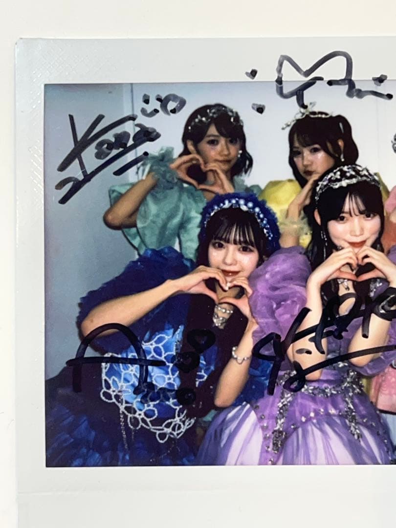 CUTIE STREET きゅーすと 全員直筆サイン ワイドチェキ