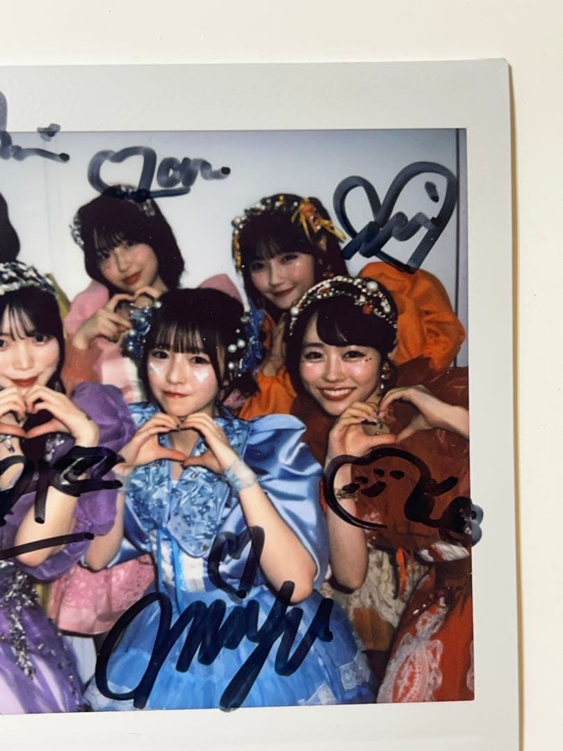 CUTIE STREET きゅーすと 全員直筆サイン ワイドチェキ
