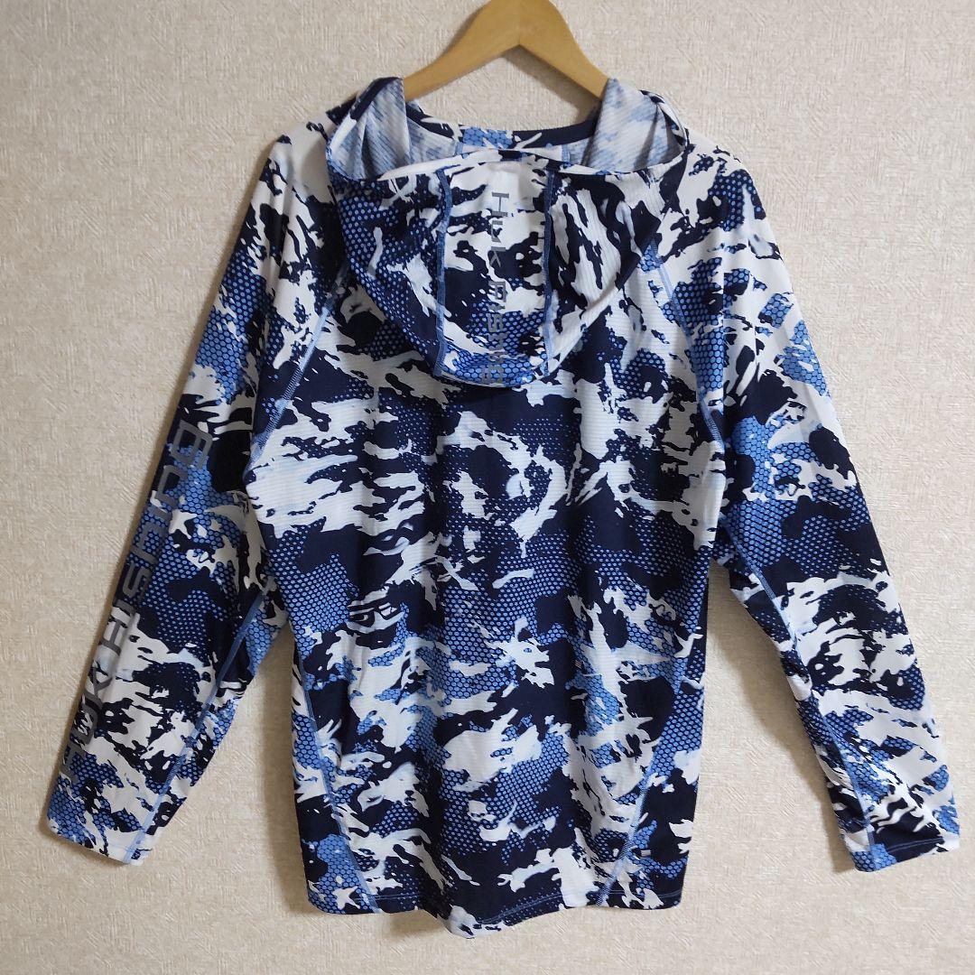 ハック HUK フィッシングウェア パーカー 迷彩 XL