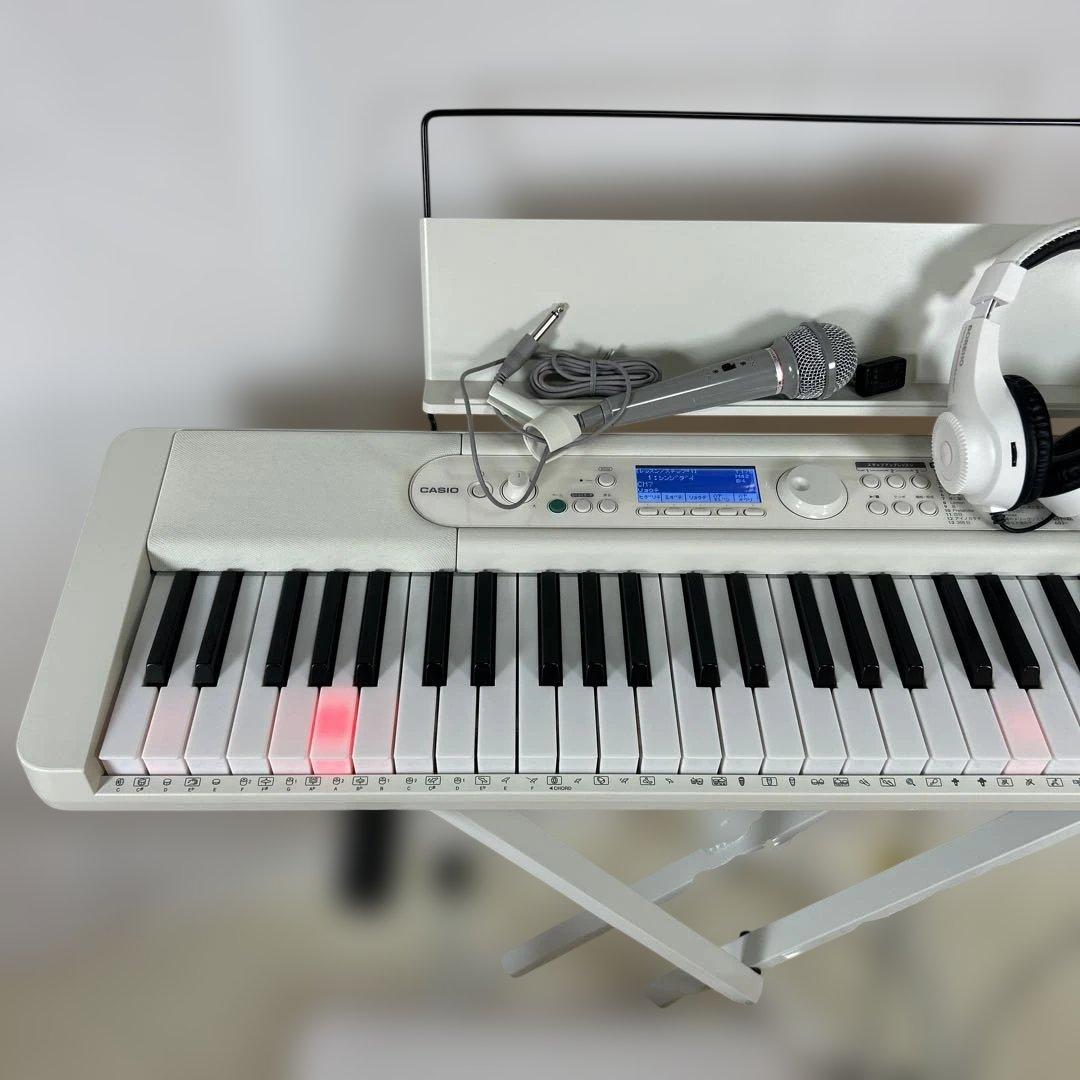カシオ　電子キーボード　LK-530 Casiotone スタンド　イス付き