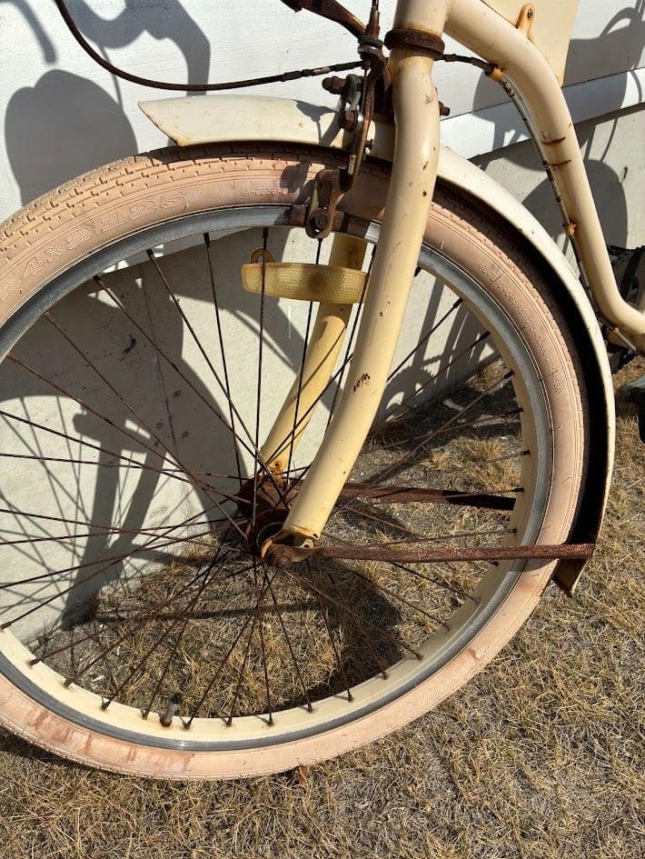【引き取り限定】CALIFORNIA BIKE ビーチクルーザー 自転車