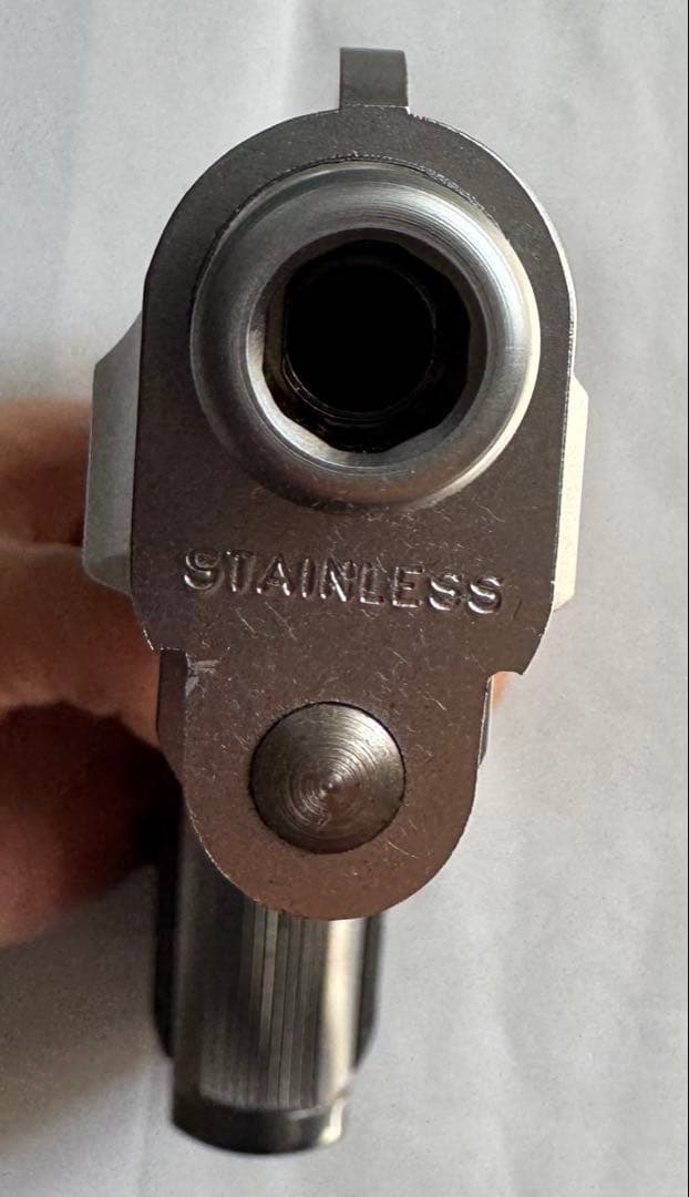 KSC ベレッタ M92F シルバー ガスブローバック エアガン ステンレス