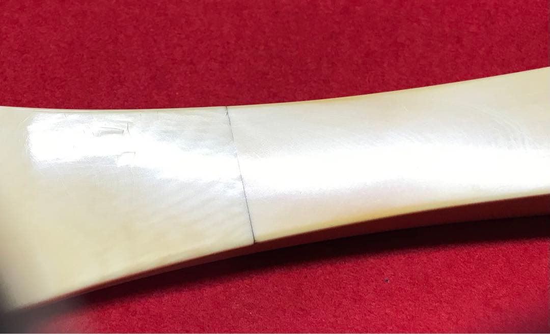 三味線撥101 天然素材マンモス/三味線/弦楽器/バチ