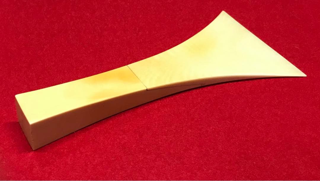 三味線撥101 天然素材マンモス/三味線/弦楽器/バチ