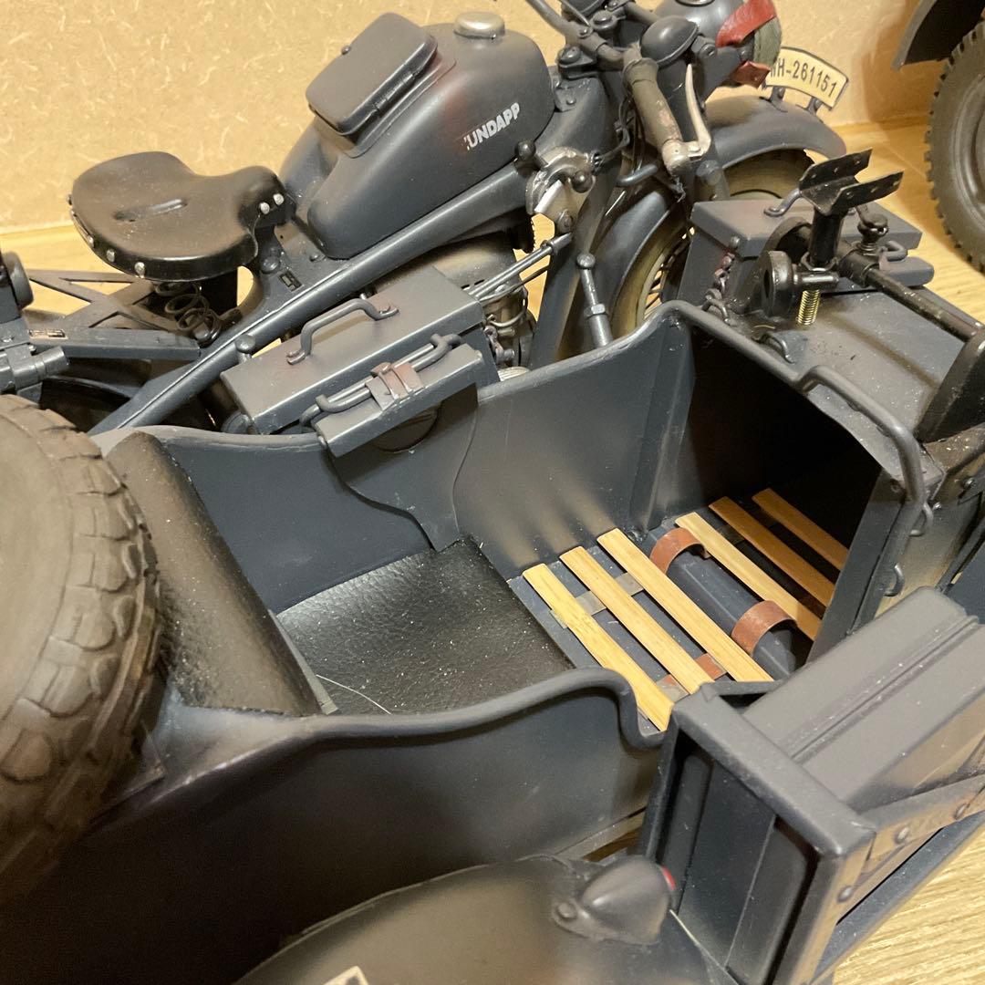 【超重厚1/6】金属製軍用車両セット 現状渡し
