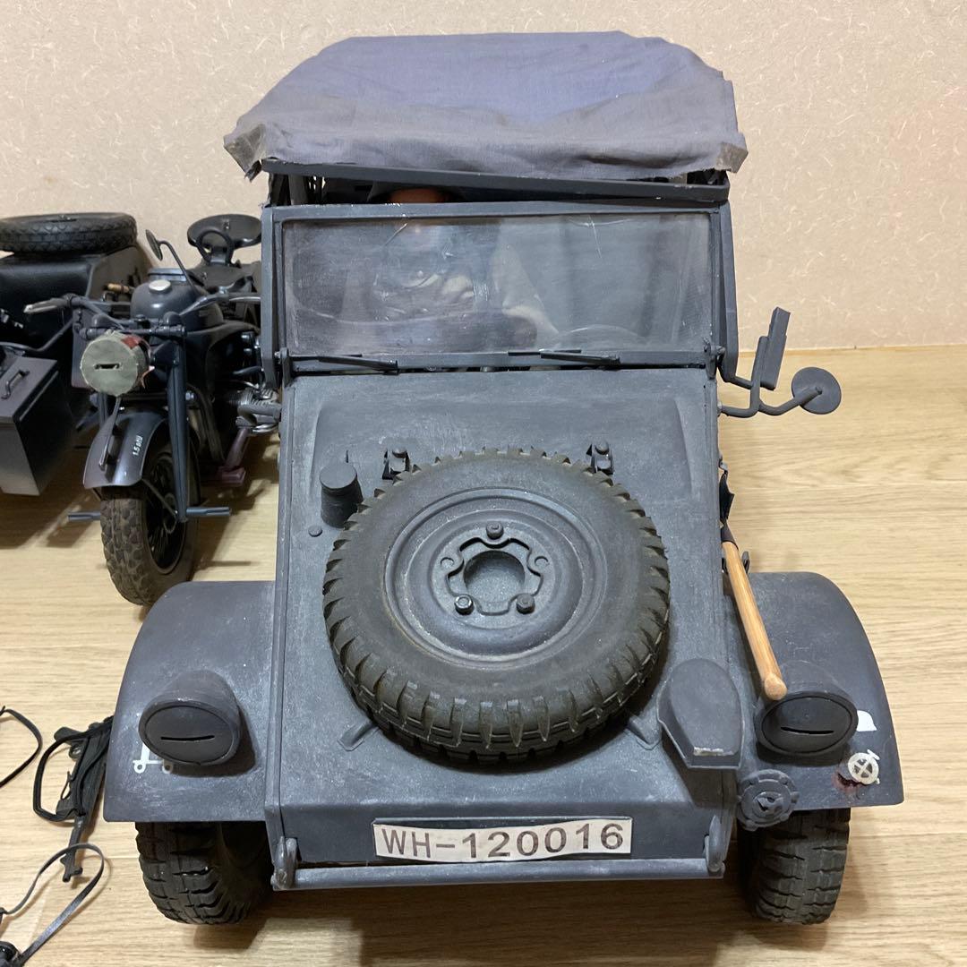 【超重厚1/6】金属製軍用車両セット 現状渡し