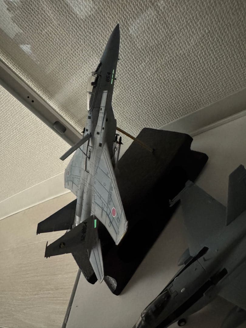 F-15JとF/A-18C 完成品モデル
