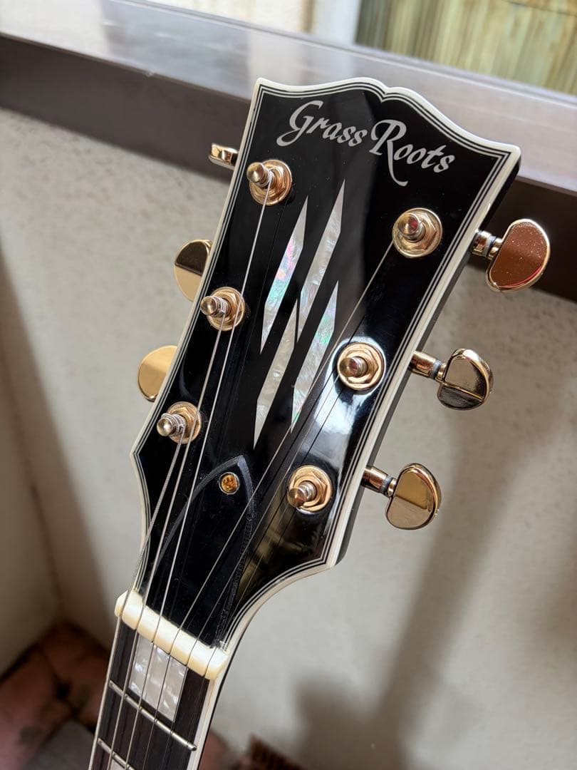 GrassRoots レスポールカスタム ほぼ未使用 G-LP-60C BLK