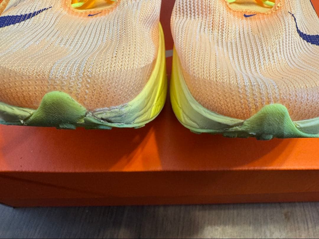 Nike ZOOMX STREAKFLY 2 シューズ オレンジ/イエロー