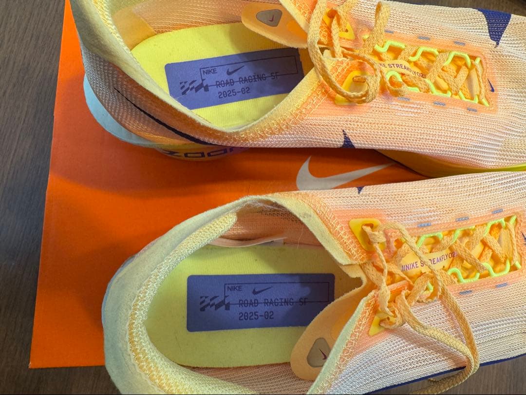 Nike ZOOMX STREAKFLY 2 シューズ オレンジ/イエロー