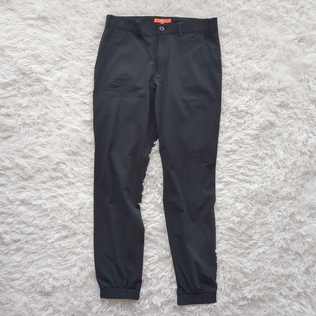 BEAMS GOLF ビームス ナイロンジョガーパンツ　ストレッチ ブラック S