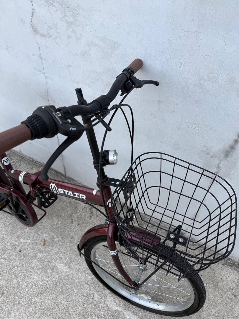 SHIMANO 6段 ミニベロ 折り畳み自転車 20インチ