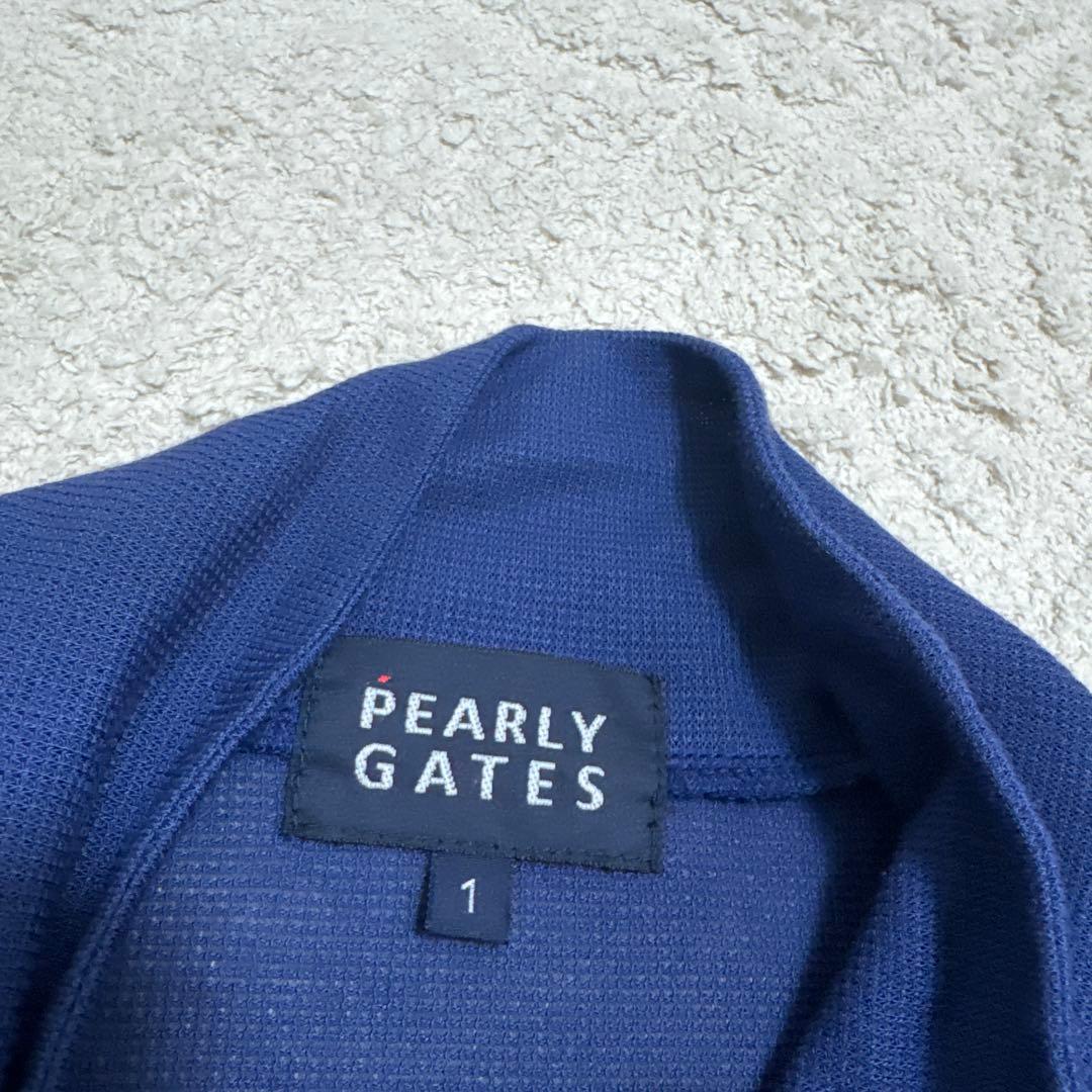 【美品】PEARLY GATES パーリーゲイツ トラックジャケット ネイビー
