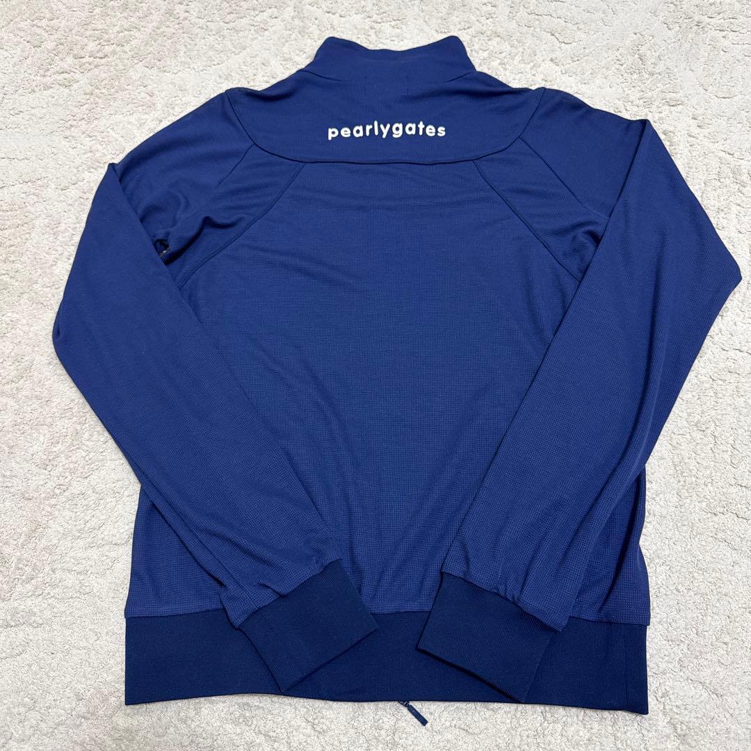 【美品】PEARLY GATES パーリーゲイツ トラックジャケット ネイビー