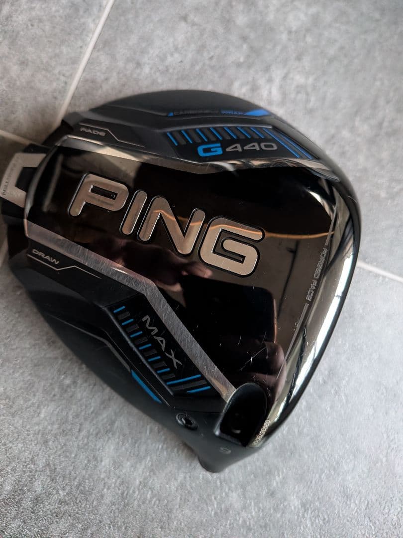 ●かなり美品　日本仕様●PING G440 MAX ドライバー 9° ヘッド単体