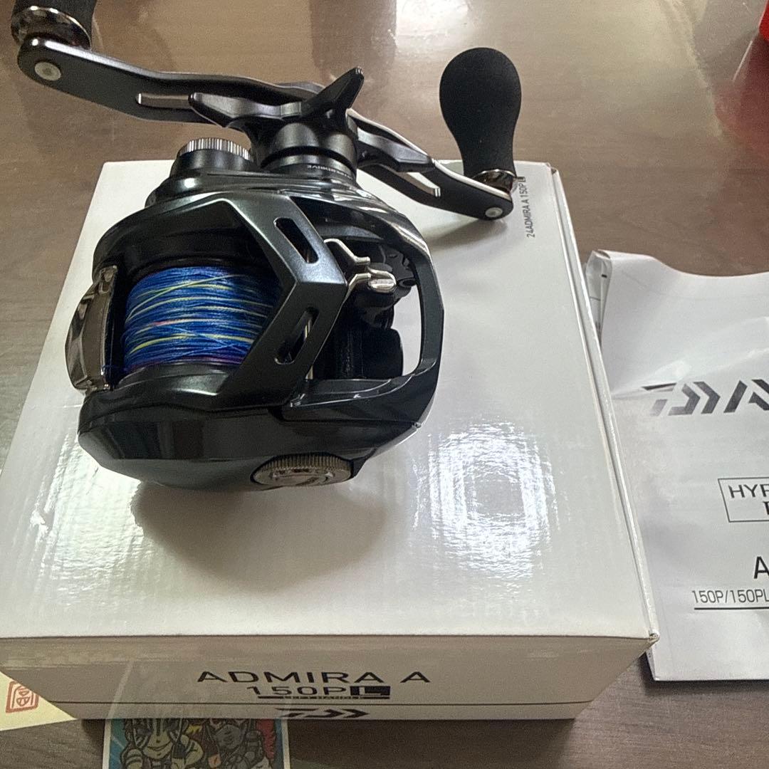 ADMIRA A 150PL 両軸リール 黒