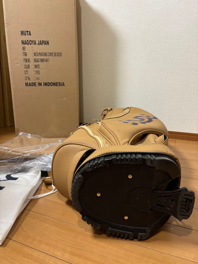 muta MARINE ムータマリン  パンチングエシカルレザー キャディバッグ
