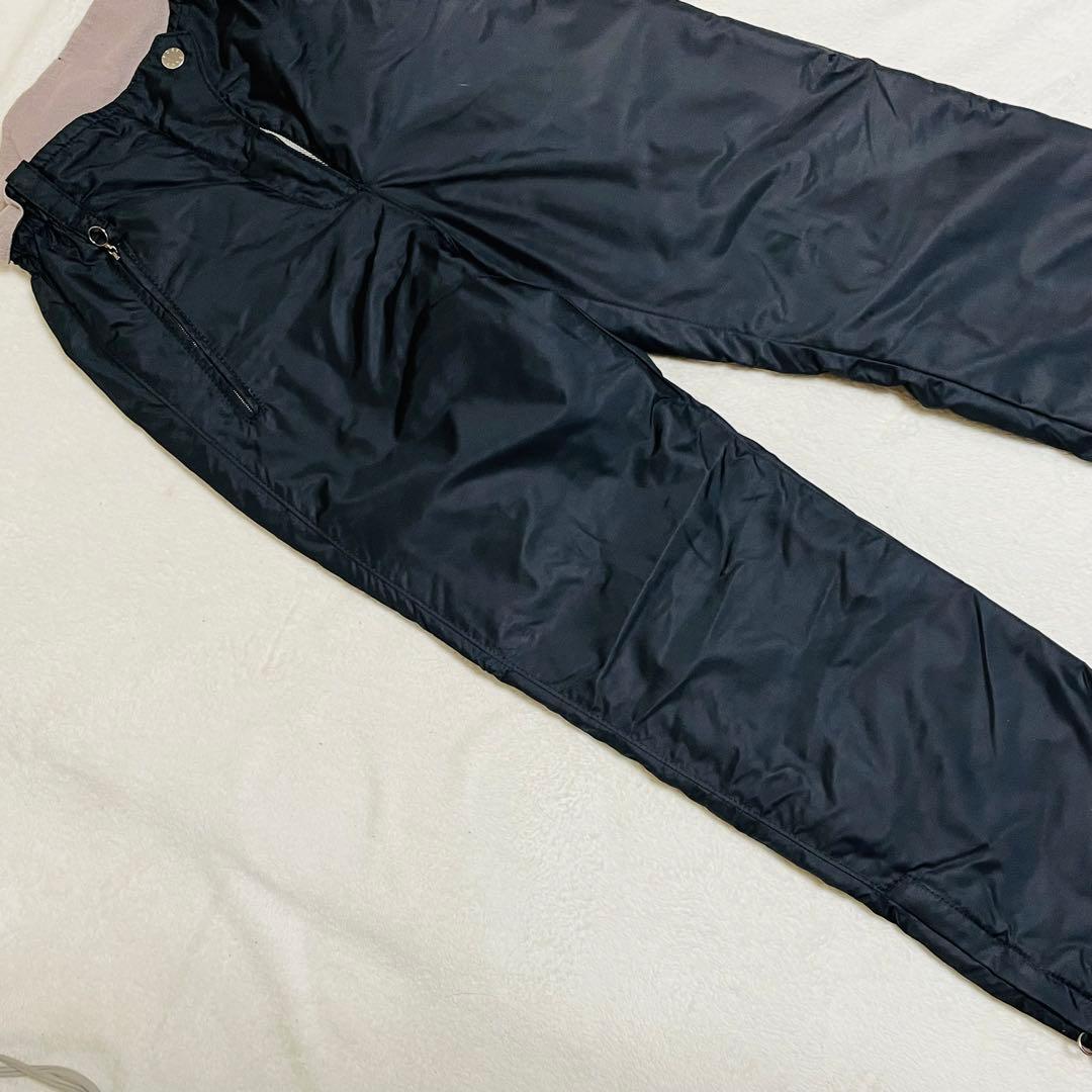 80%以下！美品　ポストカード 美品✳︎黒レディ一スダウンウィンタ一ウェアパンツ