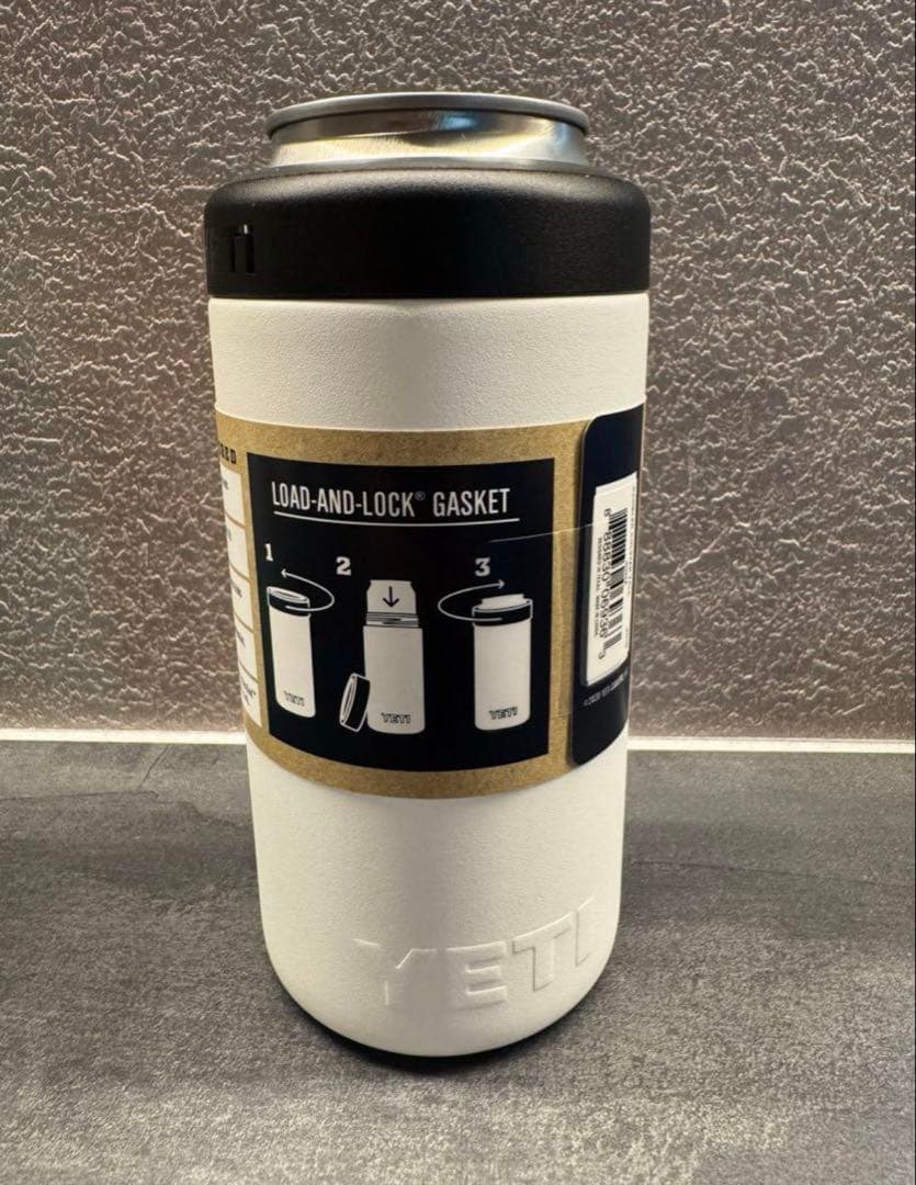 【新品未使用】YETI Rambler Colster ホワイト