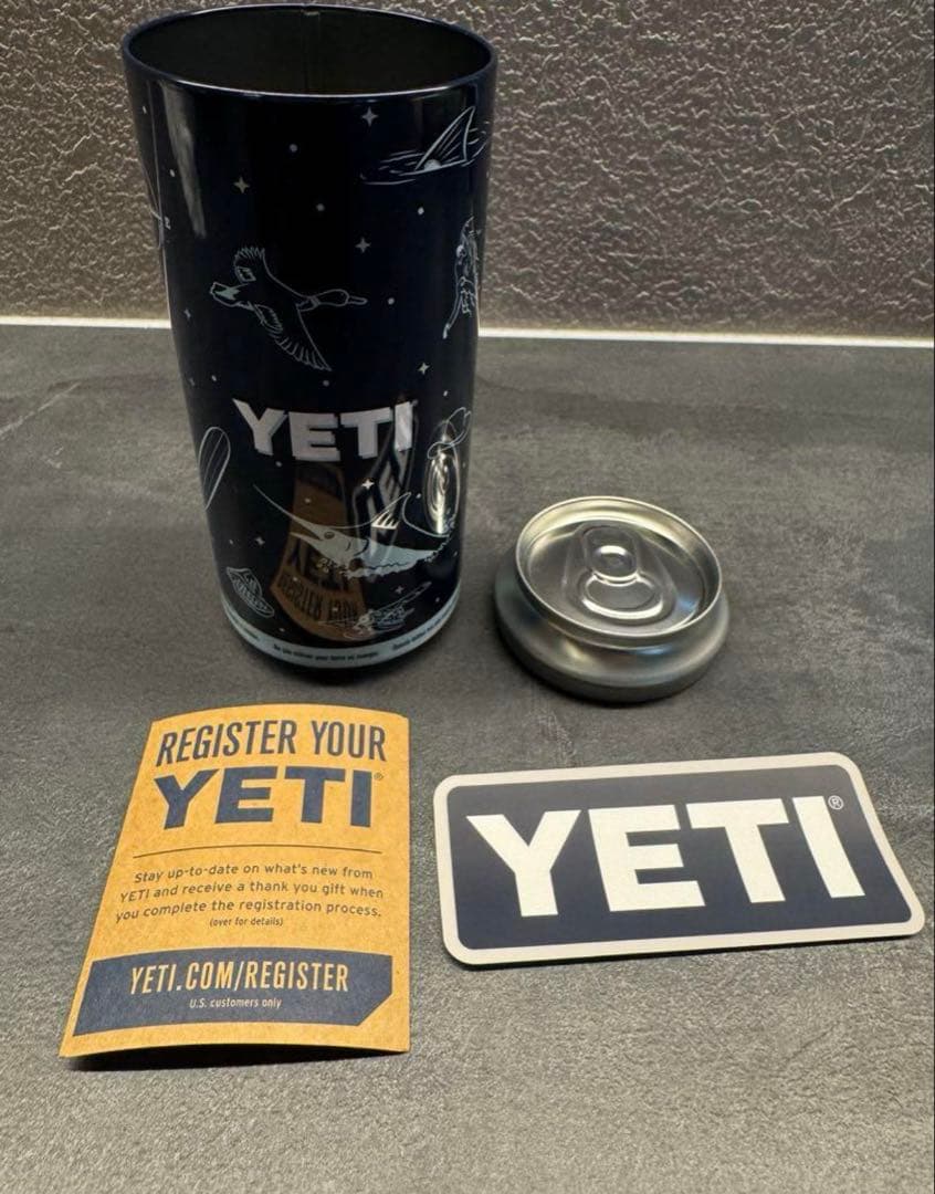【新品未使用】YETI Rambler Colster ホワイト