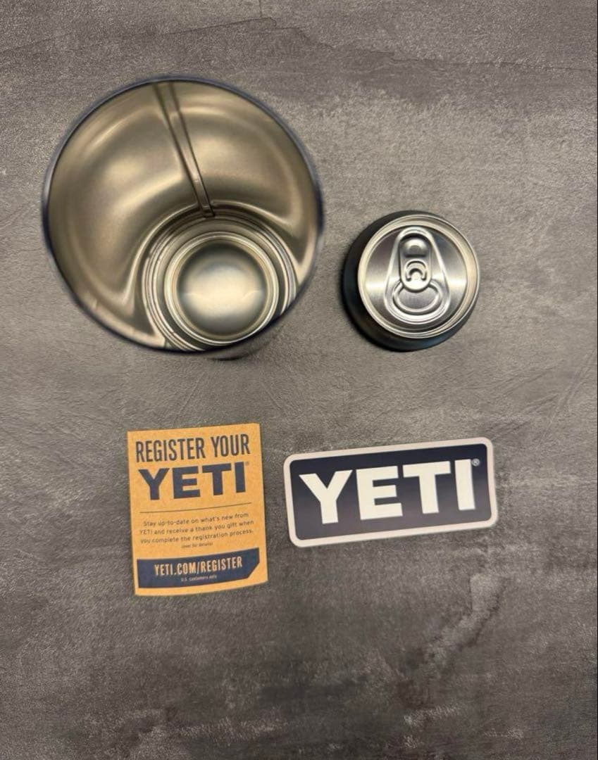 【新品未使用】YETI Rambler Colster ホワイト