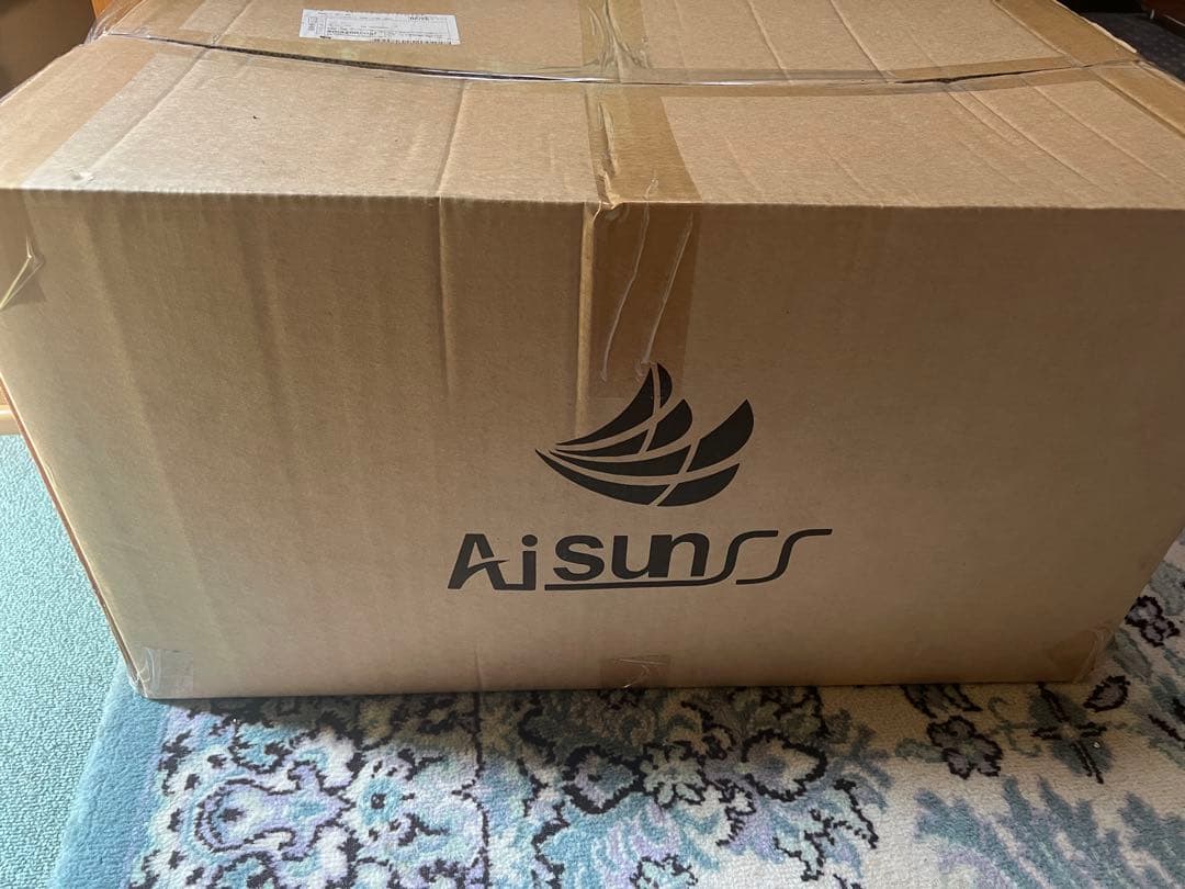 AISUNSS エアテント／インフレータブルテント（3〜4人用・スカイライト付き