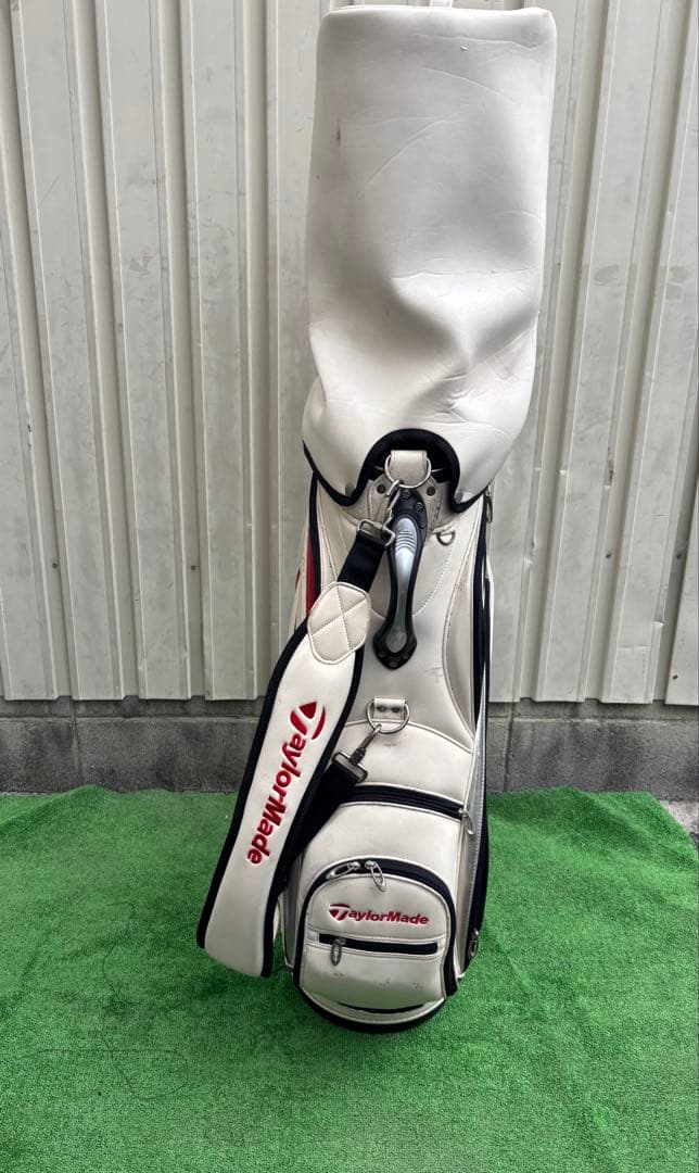 TaylorMade キャディバッグ ホワイト/レッド