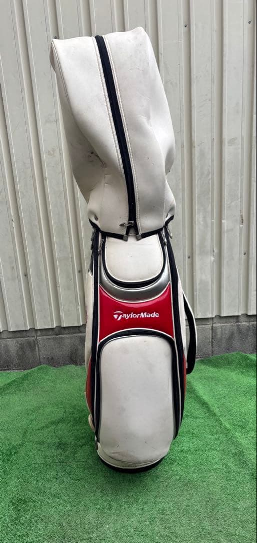 TaylorMade キャディバッグ ホワイト/レッド