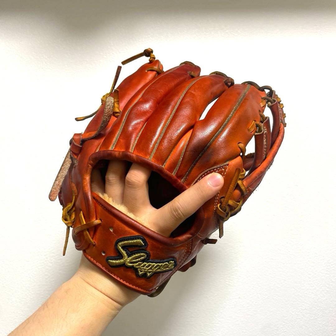 スラッガー 型抜群 即戦力 硬式 内野手用グローブ