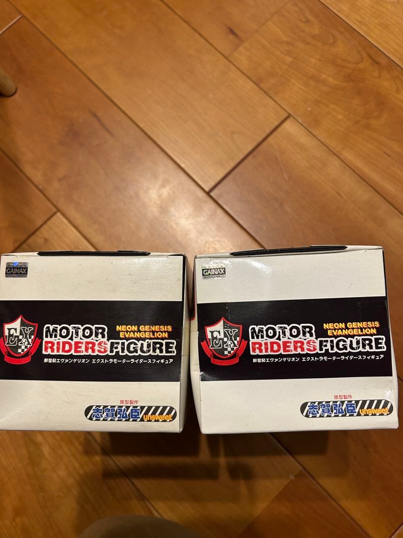 【希少/未使用】エヴァンゲリオン エクストラモーターライダースフィギュア 全2種