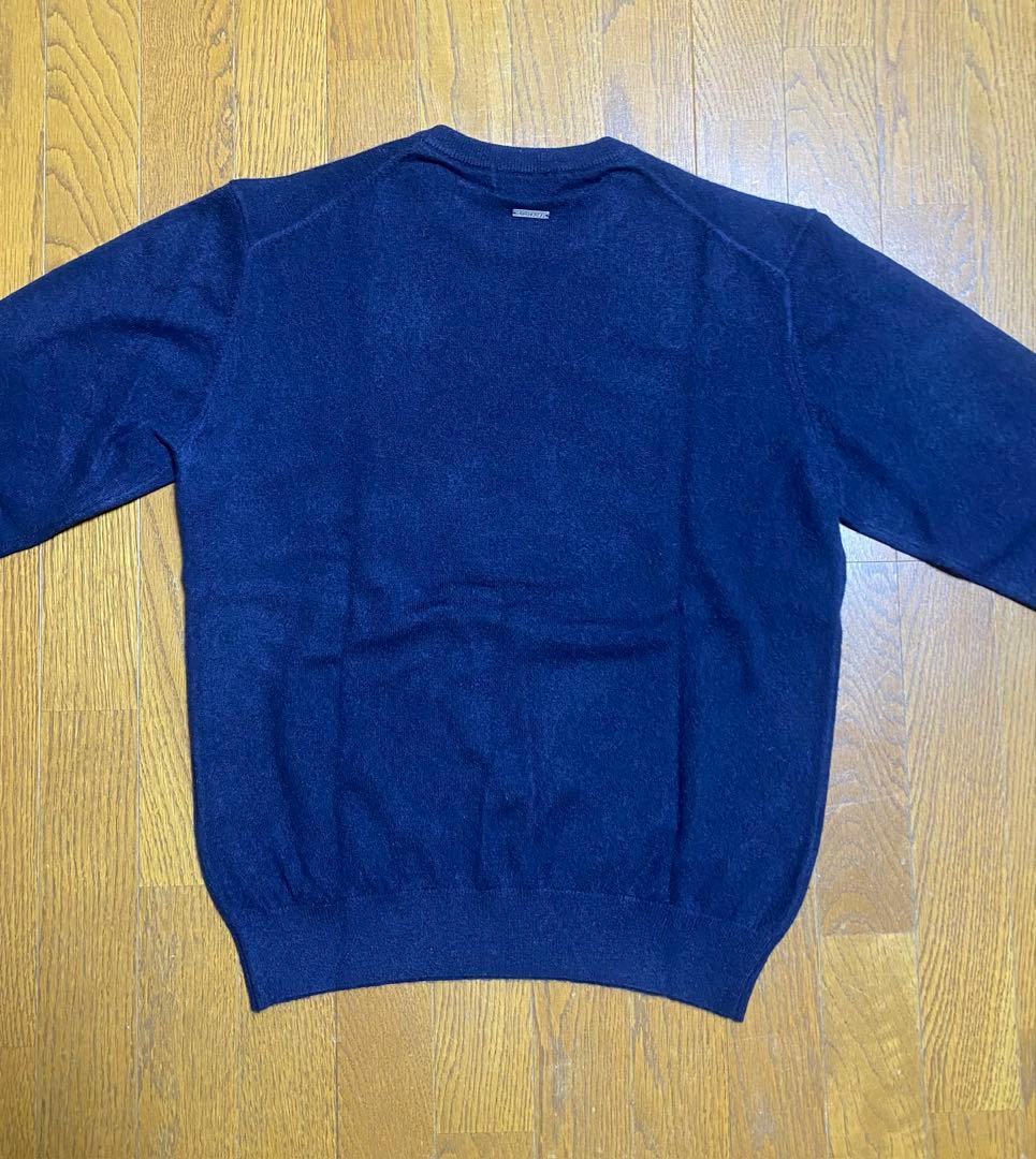 アンパスィ and per se カシミヤ クルーネックセーター メンズ 美品❗️