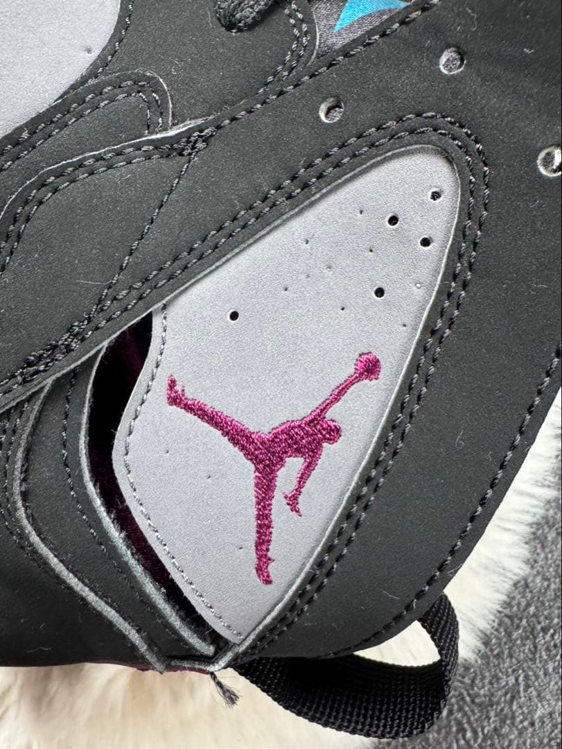 Air Jordan 7 グレー/ブラック/パープル　nike ジョーダン