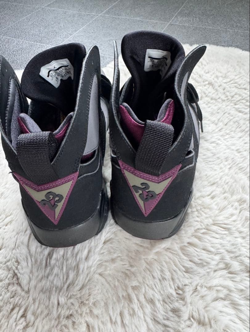 Air Jordan 7 グレー/ブラック/パープル　nike ジョーダン