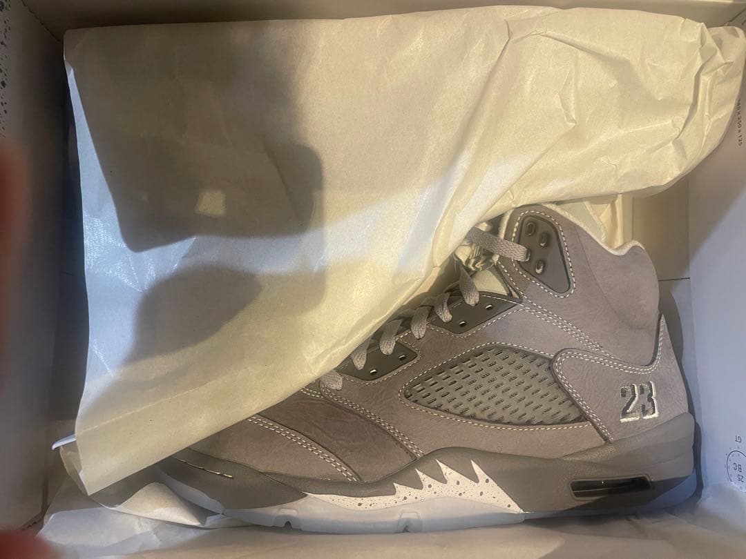 シューズ(男性用) Nike Air Jordan 5 Retro Wolf Grey 27.5