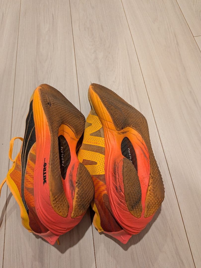 PUMA ファストフォワード ニトロ エリート ファイアー 27.5 cm
