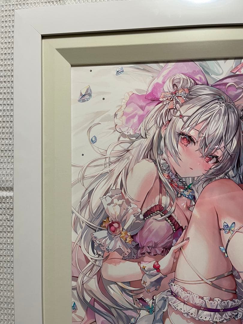 保証書付き　ももこ　アールビバン　Daydream 版画　ミクストメディア
